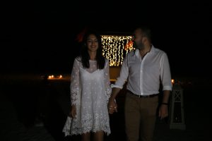 Deniz Kenarında Evlilik Teklifi Organizasyonu İzmir Organizasyon
